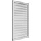 Ekena Millwork Vertical Surface Mount PVC Gable Vent w/ 2"W x 2"H , Brickmould Sill Frame, 28"W x 42"H GVPVE28X4203SN - alternate 4